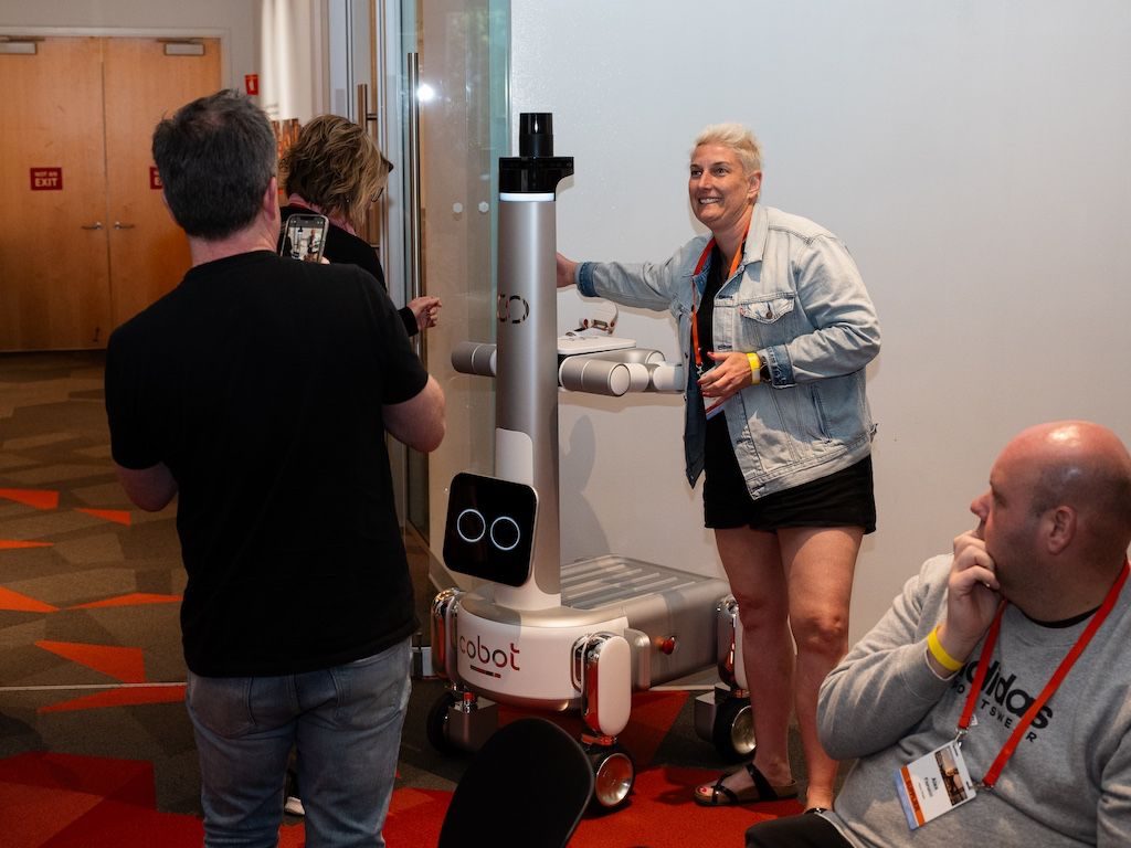 Human-robot collaboration demonstration for retail and hospitality leaders