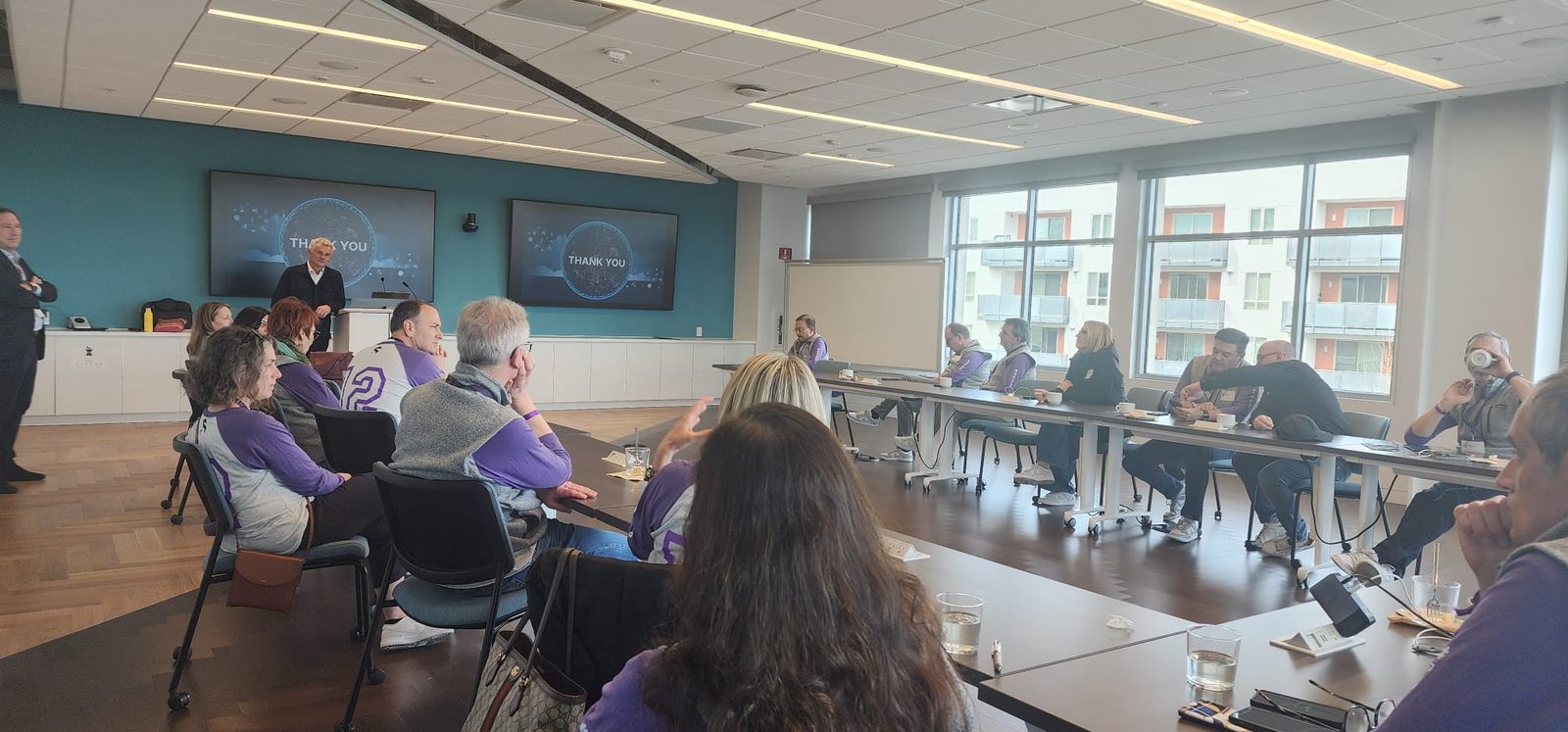 Healthcare innovation session with pharmaceutical leaders in Silicon Valley