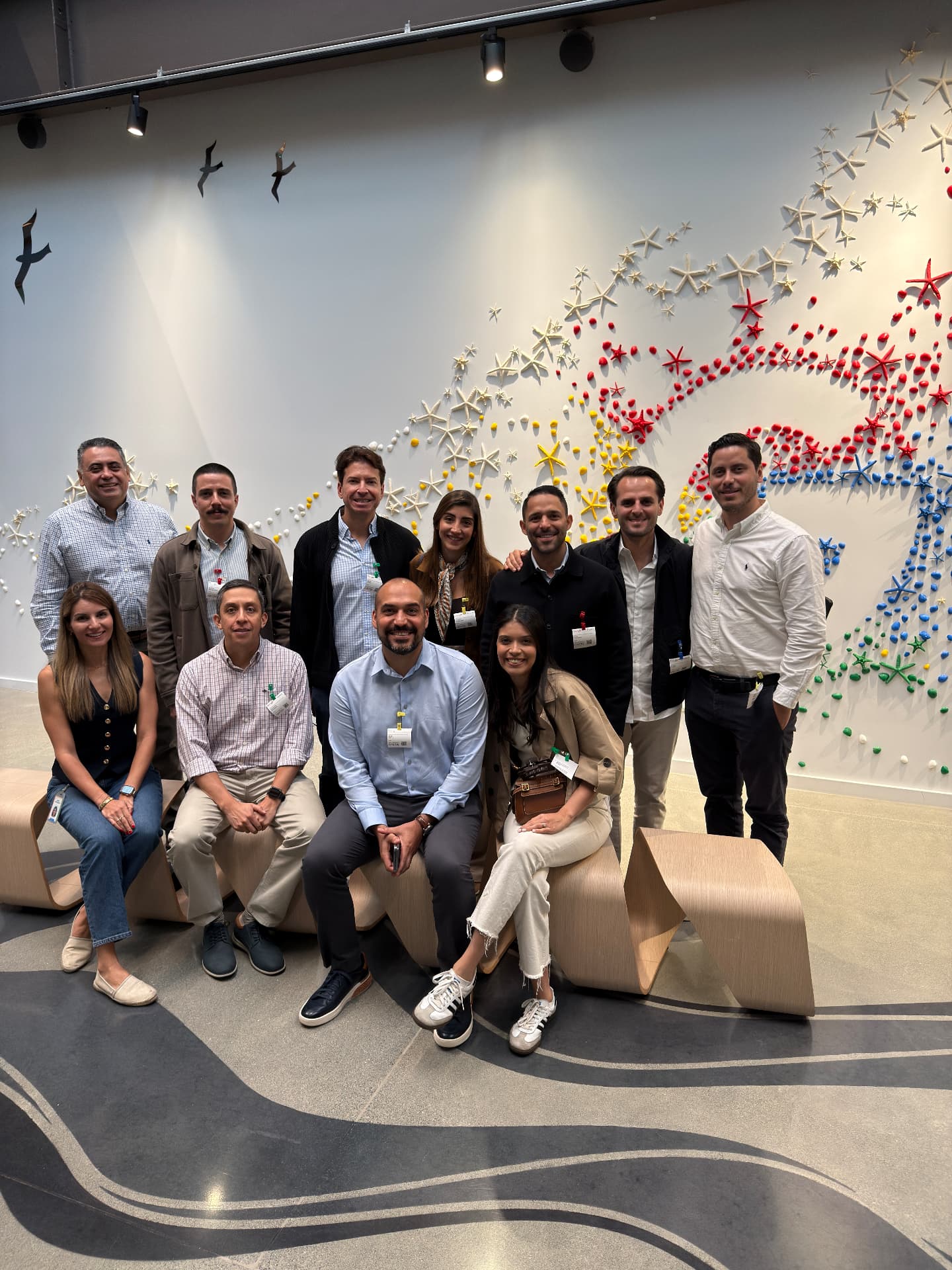 Executive cohort during a Silicon Valley company visit