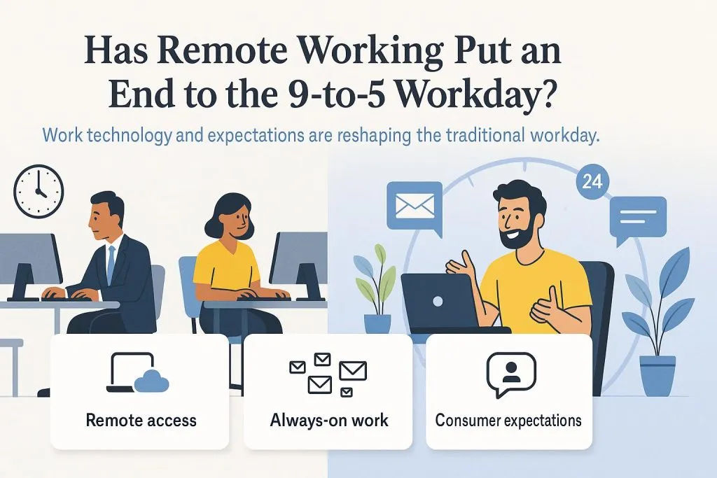 Traditional 9-to-5 Work Model Faces Disruption