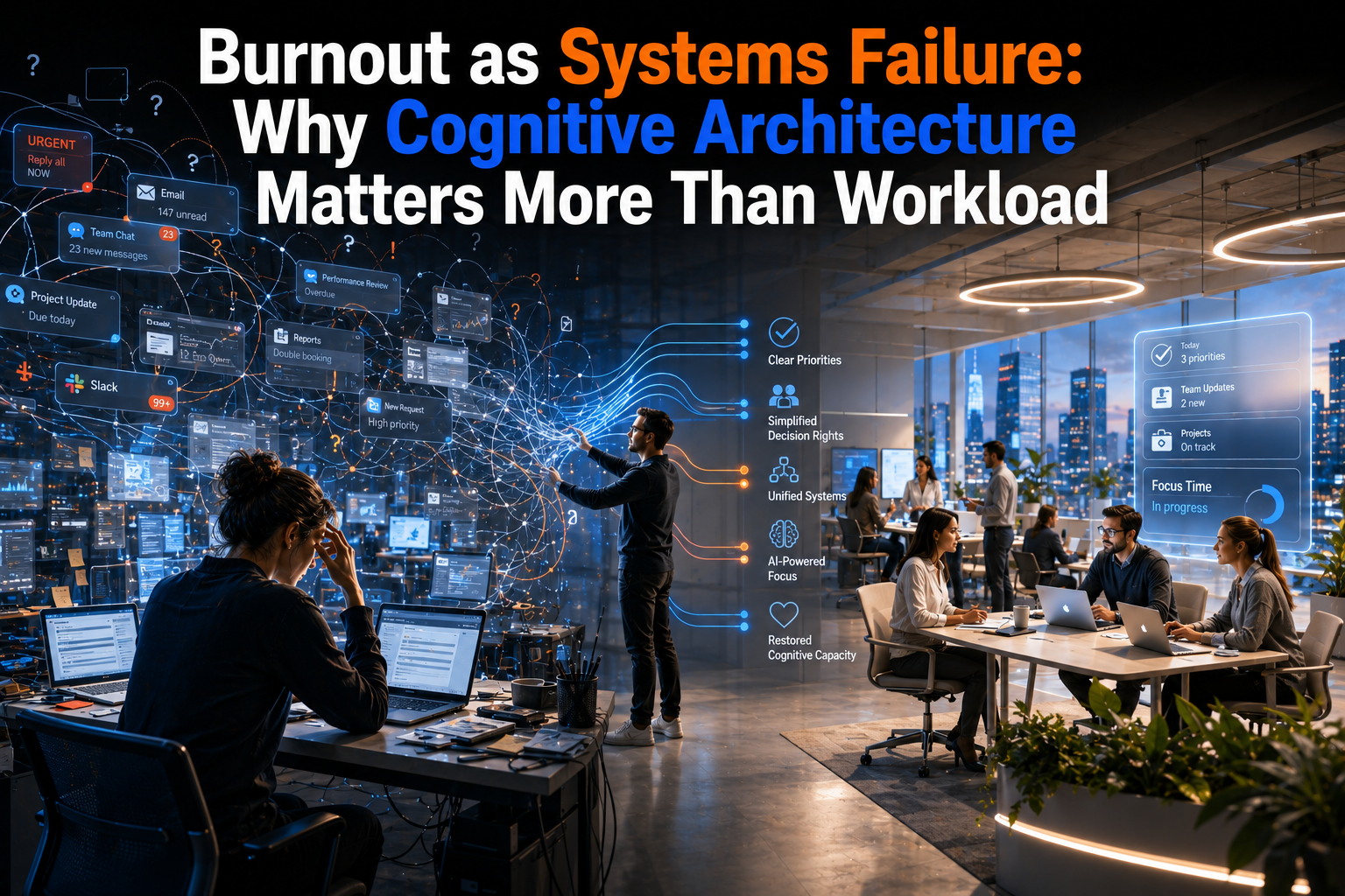 Burnout as a systems failure