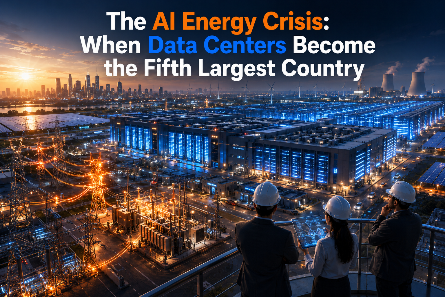 AI energy crisis and grid infrastructure