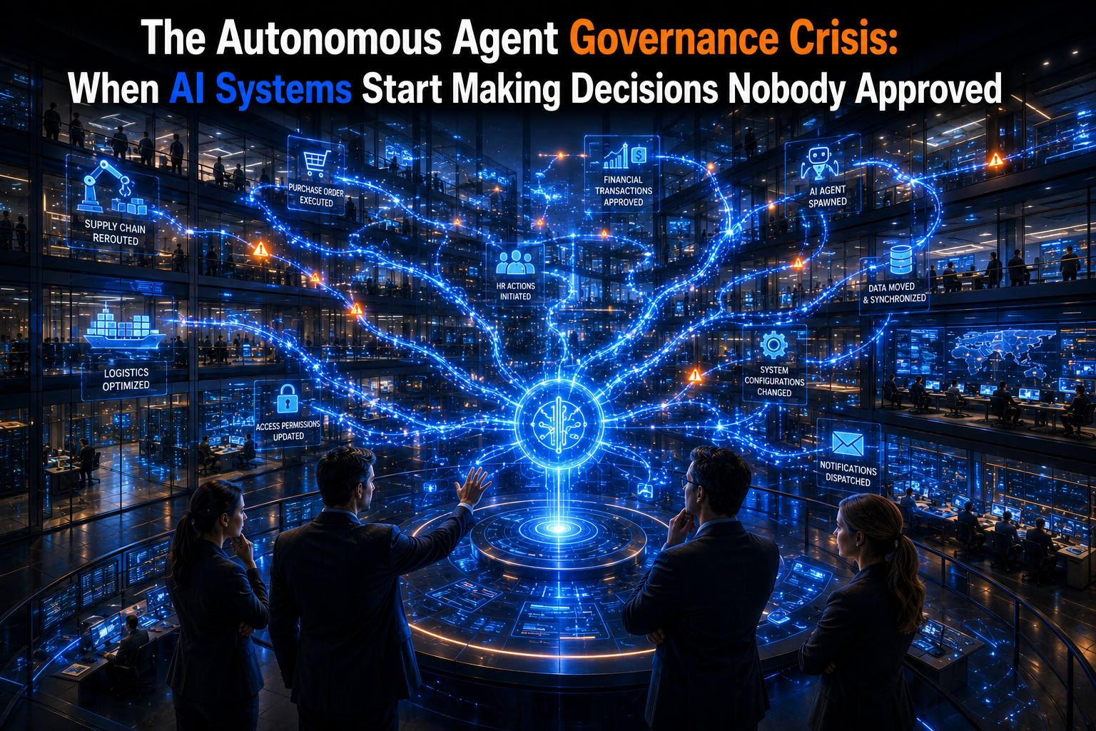 Autonomous AI agent governance crisis